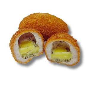 Frozen fried frozen Kiev cutlets (minced), 30 pcs x 145 g, 4.35 kg
